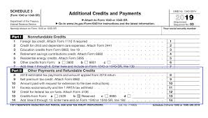 Form 1040 (officially, the u.s. What Is A Schedule 3 Irs Form
