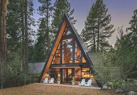 At Home In An A Frame Mountain Living