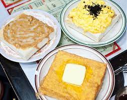 famous hongkong toast french toast peanut butter condensed milk toast w eggs black truffle via gninethree food eat singapore food