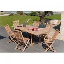 salon de jardin en bois teck 8 10 pers ensemble de jardin 1 table rectangulaire extensible 180 240 100 cm 4 chaises et 2 fauteuils en 2021 jardins en bois salon de jardin teck ensemble table de jardin