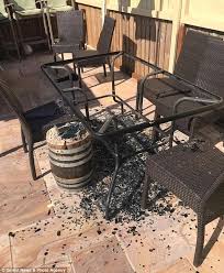 So, if you've got a bbq or garden party planned soon, make sure you keep your guests comfy with our amazing collection of stylish and cheap outdoor furniture! Asda Glass Tables Explodes As Children Sat Around It Daily Mail Online