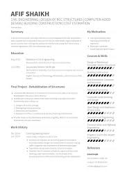 Civil Engineering Intern Resume Example Civil Engineer Resume Engineering Resume Internship Resume