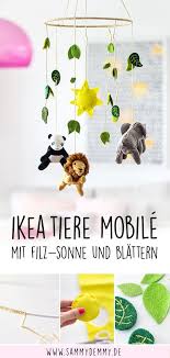 Ikea Babyzimmer Drei Tierisch Susse Diy Ideen Furs Babyzimmer Mobile Basteln Mit Kindern Babyzimmer Deko Basteln Diy Geschenke Selber Machen