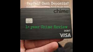 With the chime credit builder card, consistently using your chime credit card over a period of time will result in your payment history being built up. Chime 1 Year Review Of 100 Free Online Banking Paypal Cash Deposits Chime Metal Card Youtube