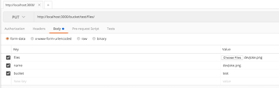 Upload A File With Put Post Method On Postman Stack Overflow