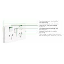 Light switch schematic wiring diagram. Clipsal Iconic Double Powerpoint Extra Switch 10a