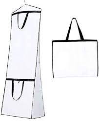 Breathable Wedding Dress Garment Bag Dust Cover Storage Travel Bag Foldable Protective C Dress Garment Bags Wedding Dress Garment Bags Storage Bags For Clothes