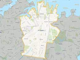 Map of sydney/new south wales/australia, lga of the city of sydney highlighted. For Sale City Of Sydney Lga Hotel Licence In Sydney Nsw 2000 Seek Business