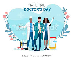 Shop doctor day posters and art prints created by independent artists from around the halloween birthday, mother's day, father's day, new year, christmas, meme lovers and those who. Concept Of National Doctors Day National Doctors Day Concept Group Of Diverse Doctors In Medical Coats And Masks On Heart Canstock
