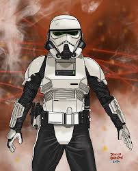 Star Wars Fan Art Patrol Trooper Solo Print By Illustrator Etsy Star Wars Cartoon Star Wars Fans Star Wars Bounty Hunter