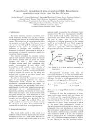 Pdf A Parcel Model Simulation Of Graupel And Snowflake Formation In Convective Snow Clouds Over The Sea Of Japan