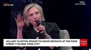 Hillary Clinton offers rare praise for Trump amid debate over Gaza's future