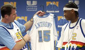Official page of carmelo anthony. Photos Tbt Every Nuggets Top Pick Since Carmelo Anthony