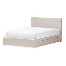 Do you suppose platform bed frame full with storage appears to be like nice? Whole Interiors Inc Rene Queen Fabric 4 Drawer Storage Platform Bed Bed Bath Beyond