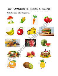In 2018, the fast food industry was worth an estimated $570 billion globally. My Favourite Food And Drink Esl Worksheet By Haticeozan