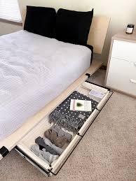Make a twin into a queen or add a headboard or underbed storage at anytime. The Floyd Platform Bed Review And Photos Nicksaysgo Com