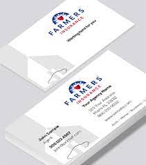 Life insurance issued by farmers new world life insurance company, a washington domestic company: Farmers Insurance Business Cards Free Templates And Designs