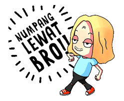 Recommendation letter for art student : Numpang Lewat Lucu Gif Tuman Gambar