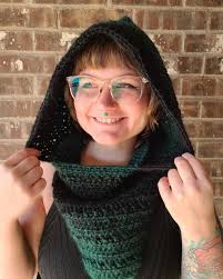 Forager Hood Crochet Pattern