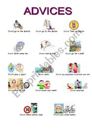 English vocabulary for ielts speaking test english for information. Illness And Advice 2 3 Esl Worksheet By Kiyia8