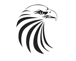 Bald Eagle Clipart Black And White Bald Eagle Hawk American Bird Mascot Head Face Cartoon College Etsy In 2020 Kokopelli Art Art Images Vinyl Wall Art Decals