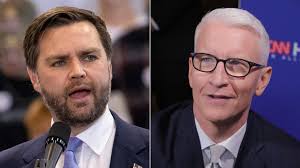 Anderson Cooper Reacts To JD Vance's 'Normal Gay Guy Vote' Claim