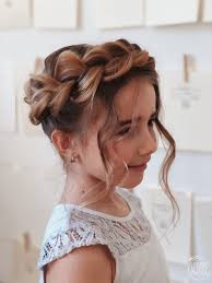 flechtkrone geflochtener haarkranz dutchbraid in 2021 haarkranz haare frisuren