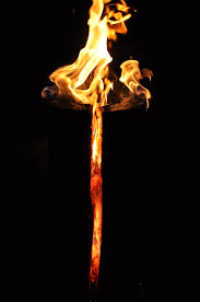 A campfire is a fire at a campsite that provides light and warmth, and heat for cooking. Schwedenfackel Bildoooya