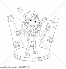 With voices like reese witherspoon, matthew mcconaughey, seth macfarlane, and scarlett johansson it's sure to be a hit show! Coloring Page Outline Vector Photo Free Trial Bigstock