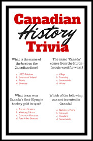 Use our list of over 150 questions to change up your game nights. Don T Miss Your Chance To Win 10k With Historica Canada June 3rd Riverside Toronto
