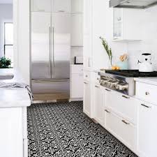 Great savings & free delivery / collection on many items. Floor Pops Gothic Victorian Encaustic Vinyl Floor Tiles Black White