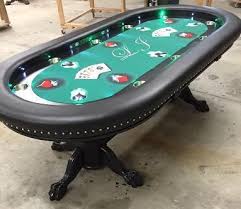 Custom Poker Tables Custom Poker Tables With Lights Poker Table Custom Poker Tables Pc Gaming Setup