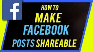 How to limit sharing on facebook? How To Make Facebook Posts Shareable Youtube