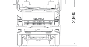 Miniatur truck / miniatur truk besar. Isuzu Giga Fvr 34 Th