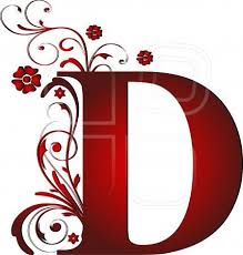 Capital Letter Red D By Mrr Photography Mostphotos Alphabet Letters Design Decorative Letters Letter D
