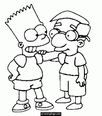 The simpsons coloring pages 100 images free printable from raskrasil.com the series is a. Simpson Coloring Pages Coloring Home