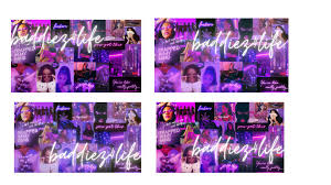 Hd wallpapers and background images Baddiez4life Excited To Share The Latest Addition To My Etsy Shop Purple Aesthetic Collage Wallpaper Https Etsy Me 3he0upv Purpleaesthetic Kyliejenner Jheneaiko Megantheestallion Rihanna Collage Wallcollage Wallpaper Desktop Facebook