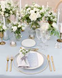 Table Trends For Your Dining Room Gold Table Setting Wedding Table Settings Wedding Place Settings
