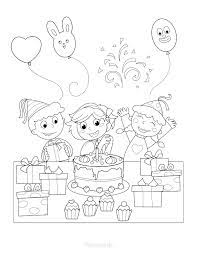 Click on the image above to view and print the leap year coloring page full size or download the leap year activity as a pdf file. 55 Best Happy Birthday Coloring Pages Free Printable Pdfs