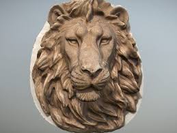 Lion Head Wall Sculpture Free 3d Model Lion Head Lion Wall Sculptures