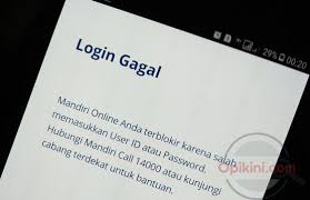 Aplikasi livin mandiri online error, ternyata ini penyebabnya. Mengatasi Mandiri Online Terblokir Karena Salah Password Opikini