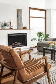 This Striking Leather Accent Chair Has Details You Ll Appreciate From Every Angle Living Room Chairs Modern Living Room Decor Living Room Chairs