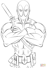 Dibujos De Fortnite Para Colorear De Deadpool