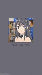 аниме этот глупый свин не понимает мечту девочки зайки Anime Edits Bushido O Instagram Photos And Videos In 2020 Bunny Girl Cute Anime Wallpaper Anime Wallpaper