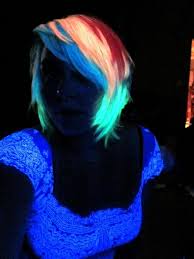Auburn black hair combines the best of both soft black hair color and warm, reflective red tones. Fuck Yeah Fantasy Hair Rainbow Hair Under A Black Light Awesome Thank