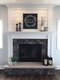 99 Beautiful Fireplace Farmhouse Decor Ideas Look Unique In 2020 Farmhouse Fireplace Mantels Rustic Farmhouse Fireplace Fireplace