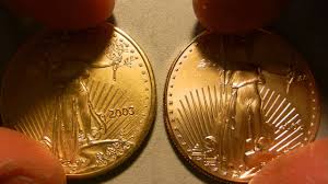 1 troy ounce american gold eagle coin. 1 Oz Gold Eagle Fake Vs Real Youtube