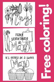 I just hope you love them a lot. Free May Coloring Pages Stevie Doodles Free Printable Coloring Pages