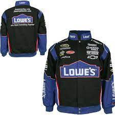 Chase Authentics Jimmie Johnson Lowes Twill Uniform Jacket Jimmie Johnson Nascar Com Superstore Nascar Jacket Nascar Jackets Jackets