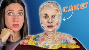 Bust Cake Inspired by the Movie Annihilation with Natalie Portman!